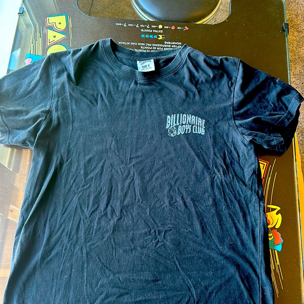 Billionaire Boys Club black t shirt. Size Small